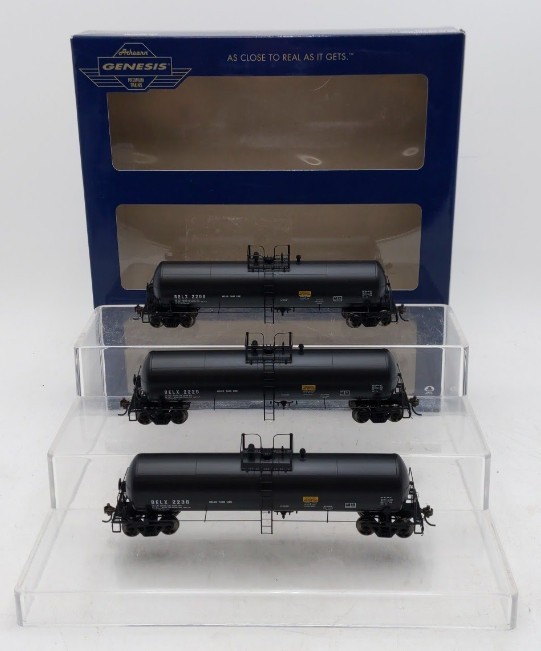 Athearn G40180 HO Scale Relco Tank Line GATC 20,000 Gallon Tank Cars (Pack of 3)