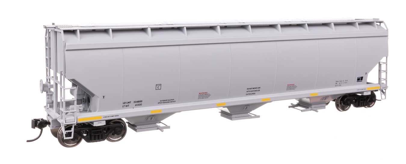 Walthers Mainline HO 910-7755 Data Only 60′ 5150 3-Bay Covered Hopper