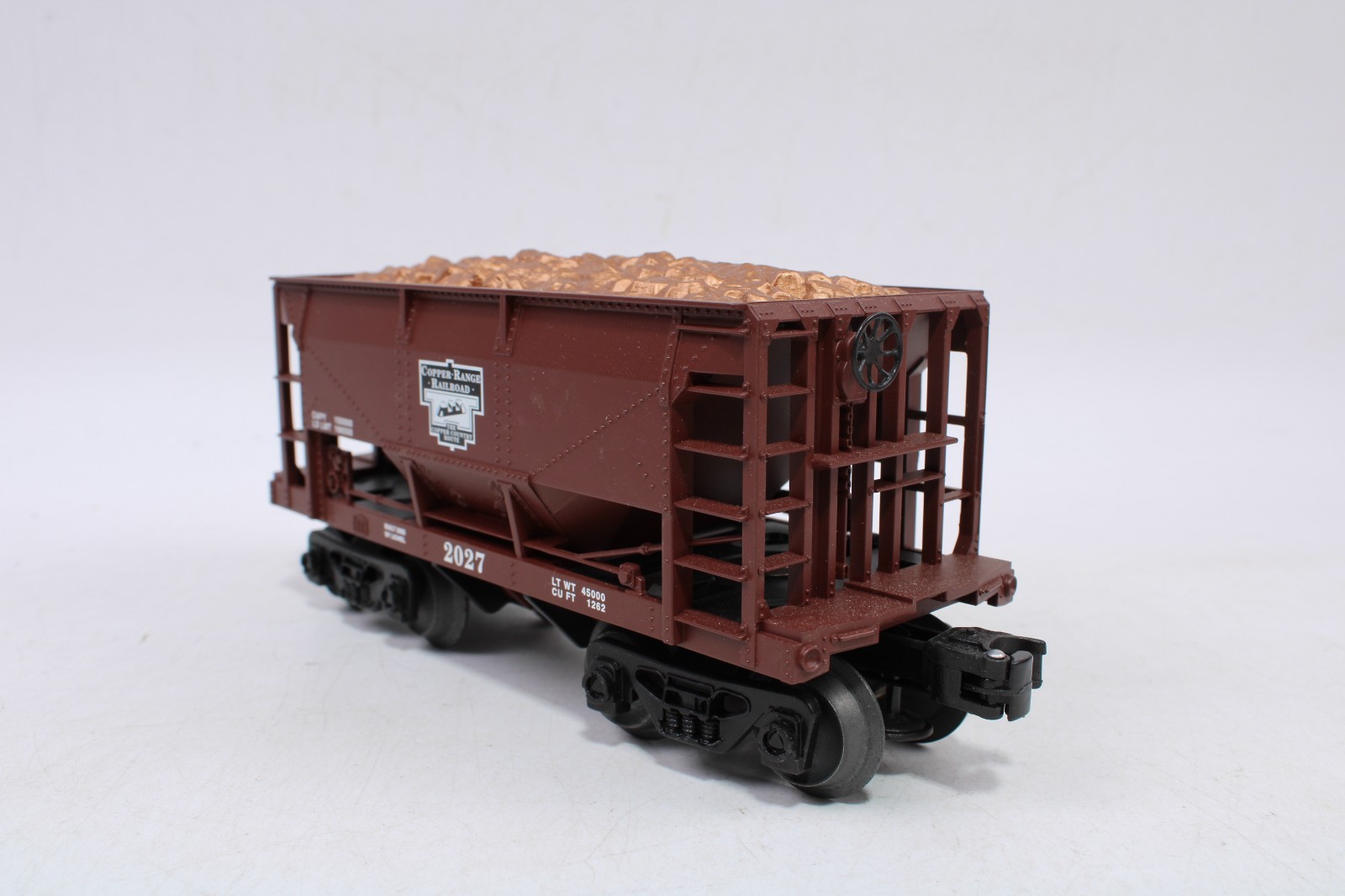 Lionel 6-16486 O Gauge Ore Car Copper Range 2027 Simulated Copper Load