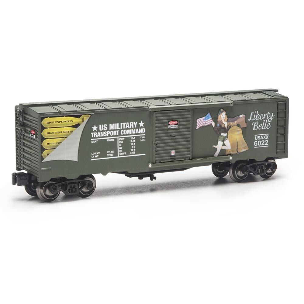 Menards O Gauge United States Army “Liberty Belle” Boxcar