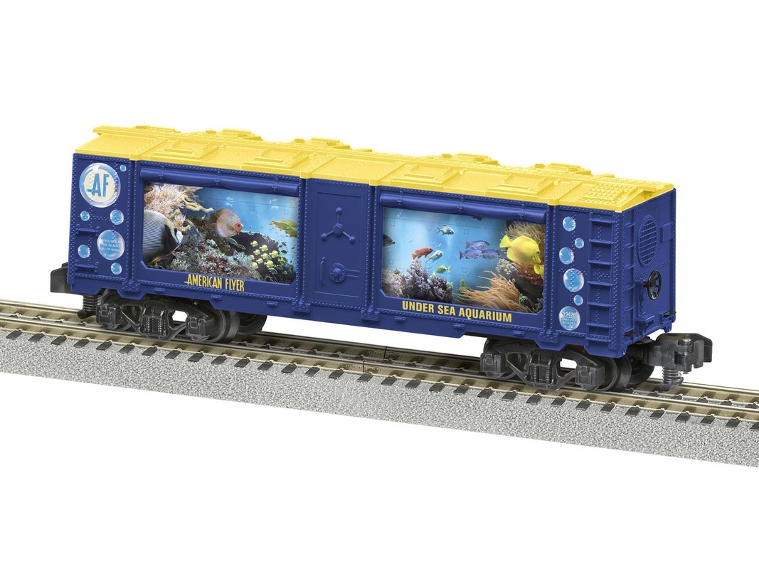 American Flyer 1919420 S Gilbert Aquarium Car #9420 NIB