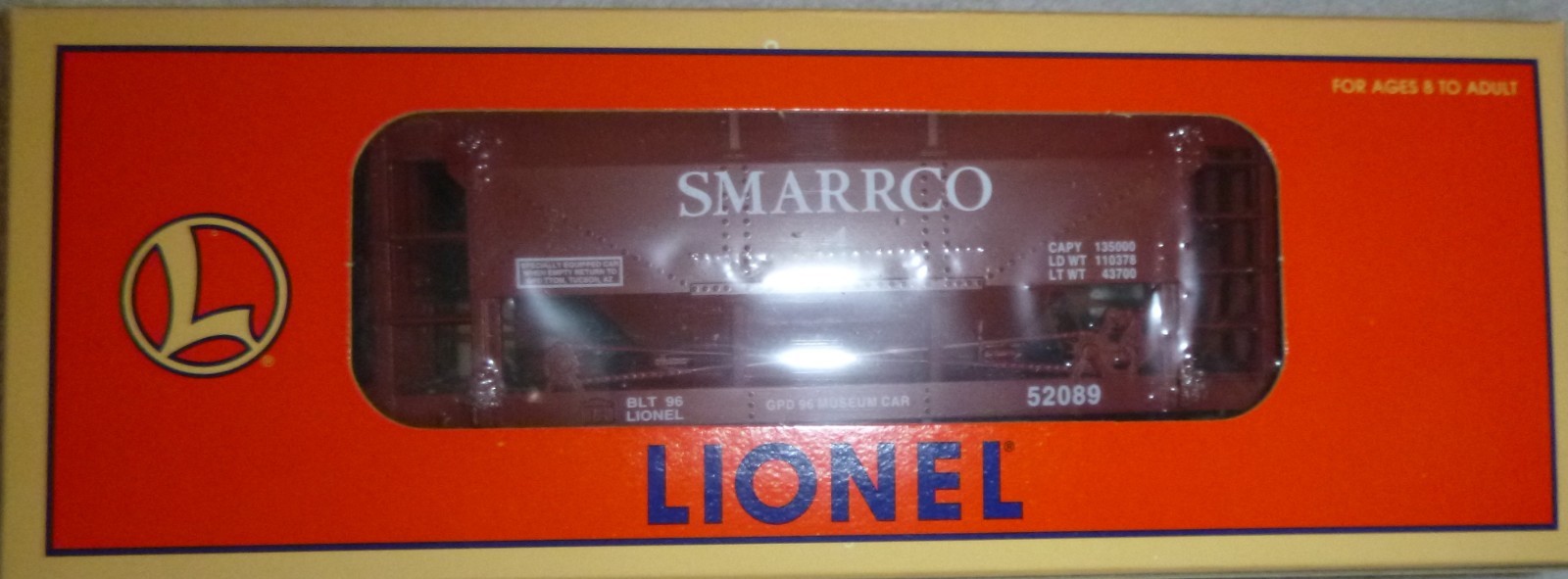 Lionel 4 ORE cars