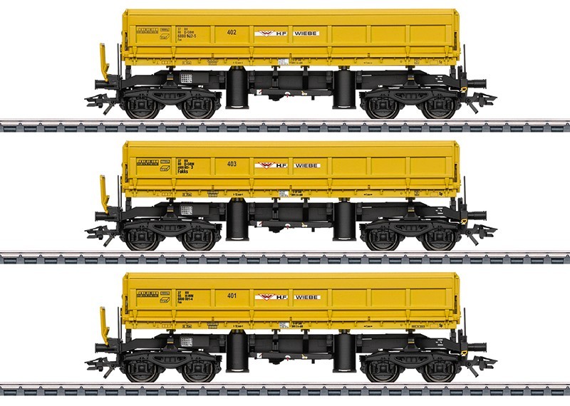 Marklin HO 48459 Type Fas/Fakks Dump Car Set New in box
