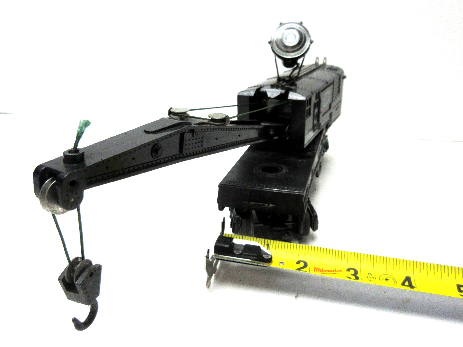 MARX 5590 NYC DELUXE CRANE W/ LIGHT – O GAUGE – REAL NICE !!