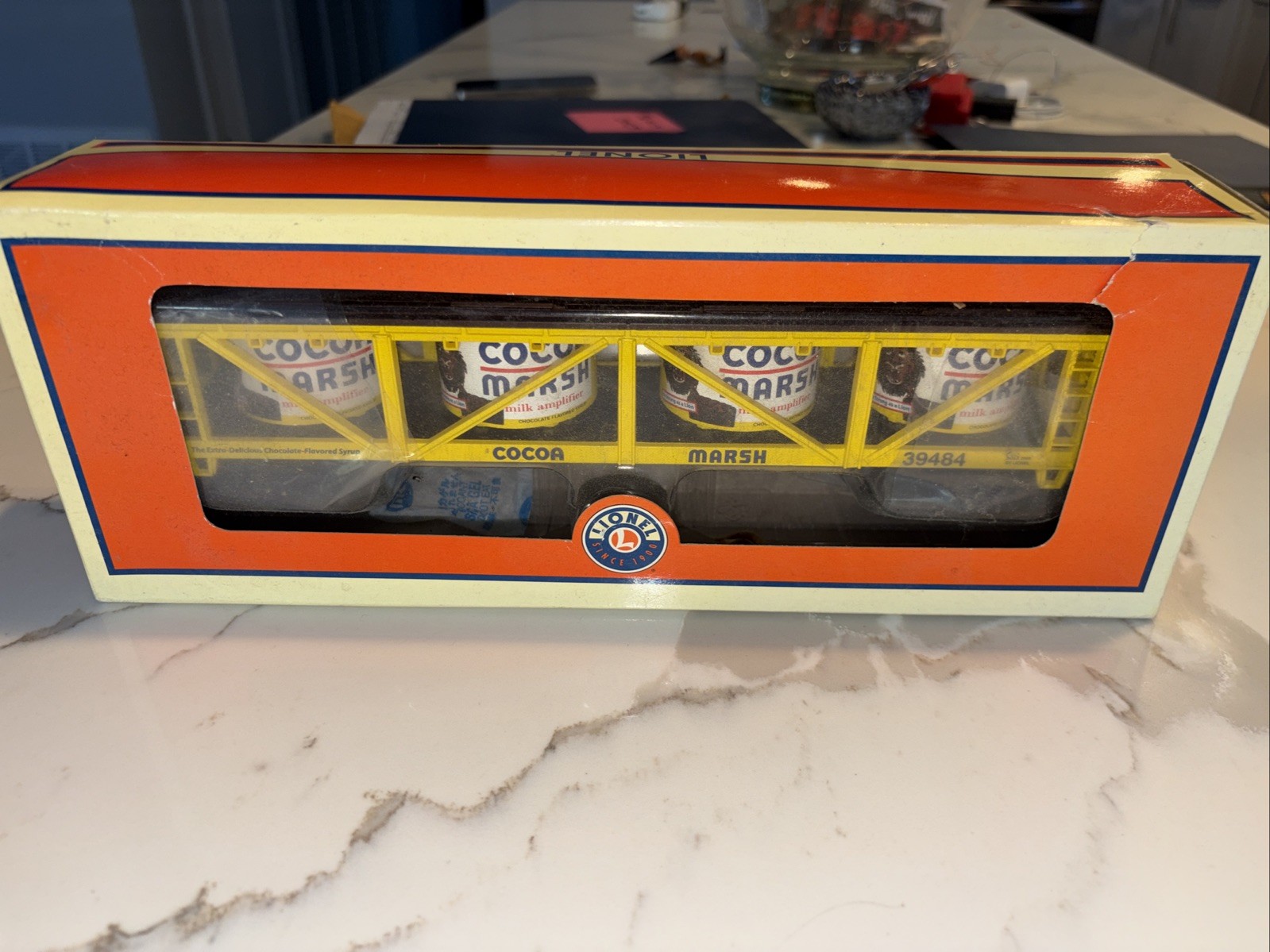 Lionel 6-39484 Cocoa Marsh Vat Car New Old Stock