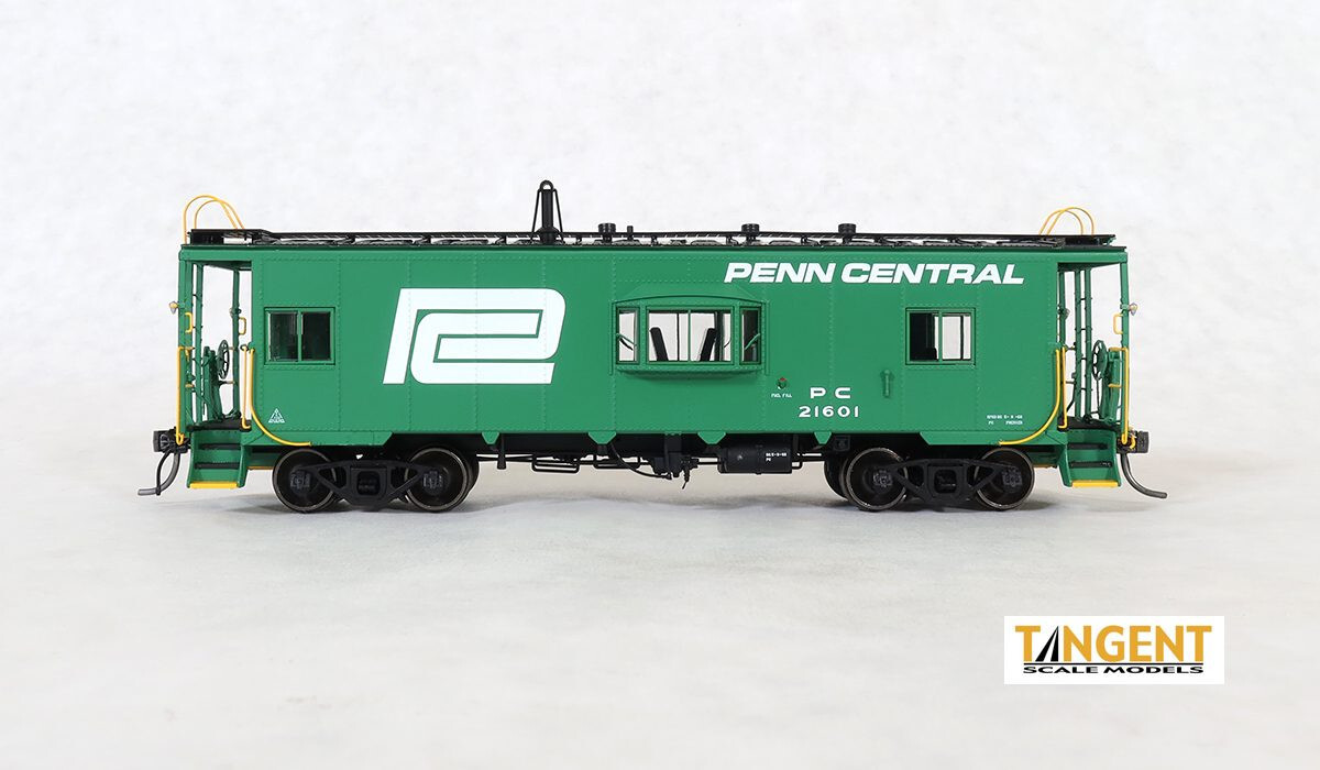 Tangent Scale Models Penn Central St Louis Car N7a Bay Window Caboose 60124 HO