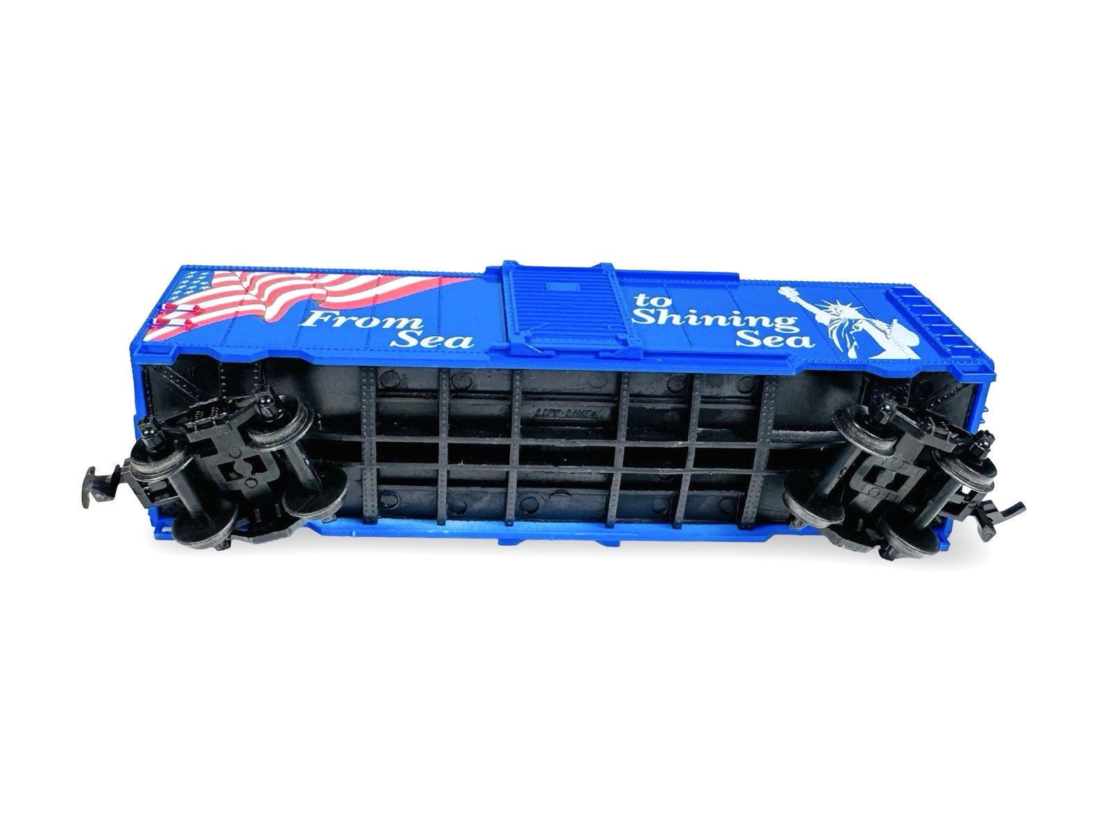Life-Like United States of America Patriotic 4-Car Boxcar and Reefer Set