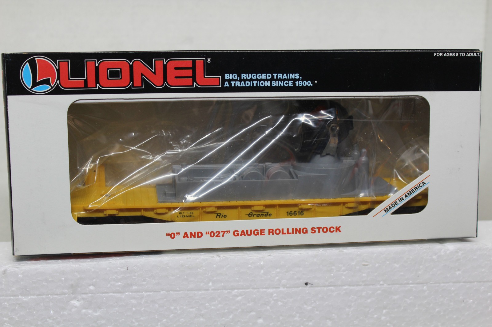 Lionel 16616 DENVER RIO GRANDE OPERATING SEARCHLIGHT CAR