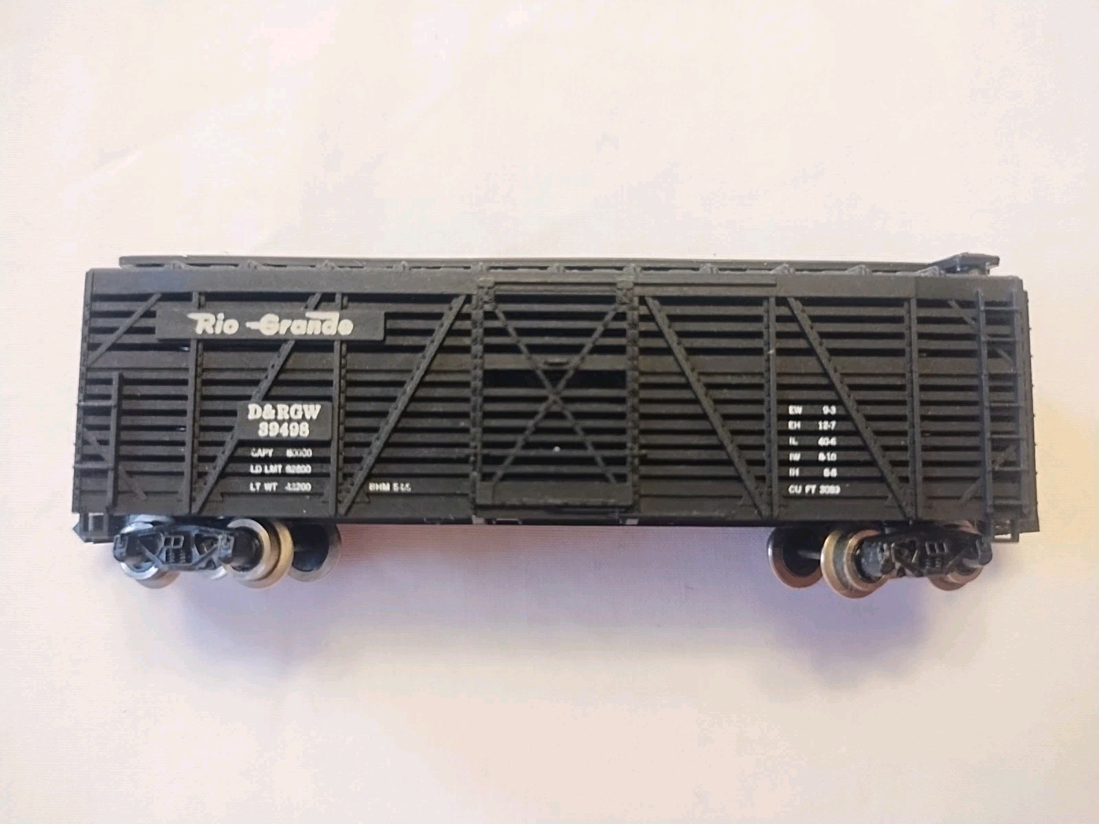 Atlas N Gague – Denver & Rio Grande 40′ Stock Cattle Car – ME4720