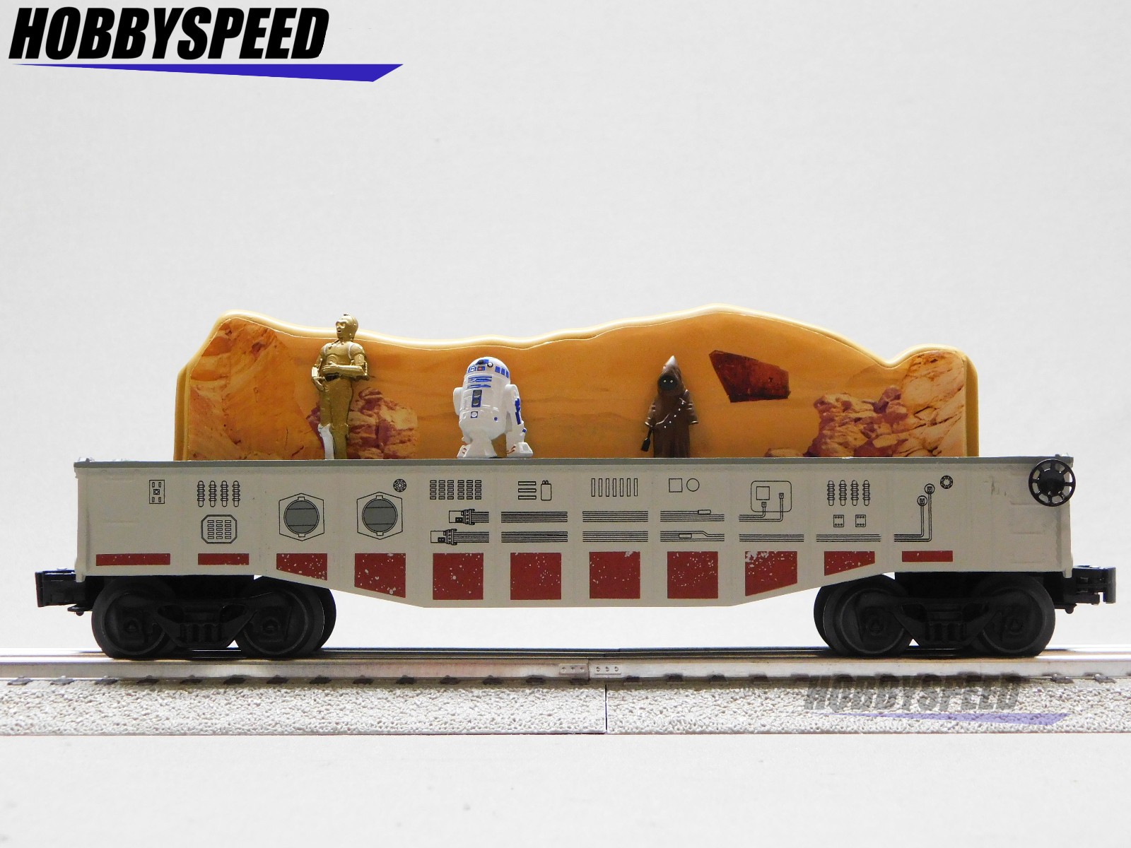 LIONEL DISNEY STAR WARS REBEL CHASING GONDOLA DROIDS O GAUGE train 2528310 NEW