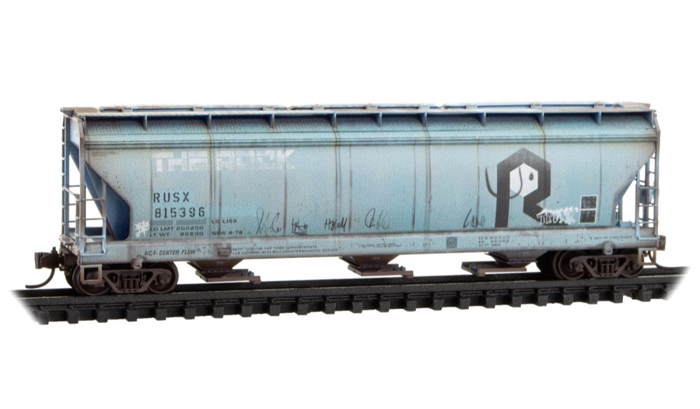 N FURL ex-Rock Island 3-Bay Covered Hopper Micro-Trains 094 45 950 N Scale