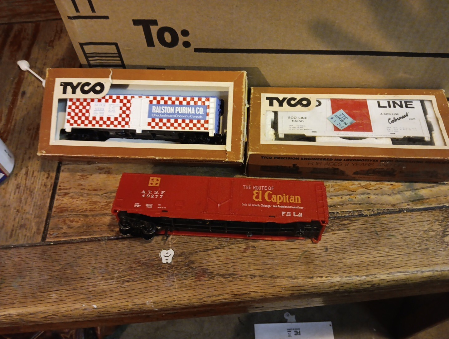 3 Box Car Lot Of Tyco’ And Unknown