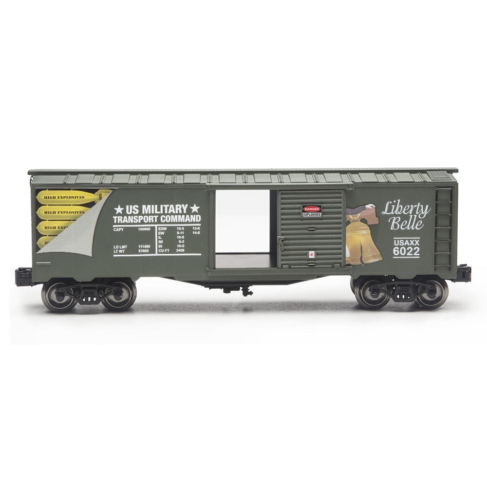 Menards O Gauge United States Army “Liberty Belle” Boxcar