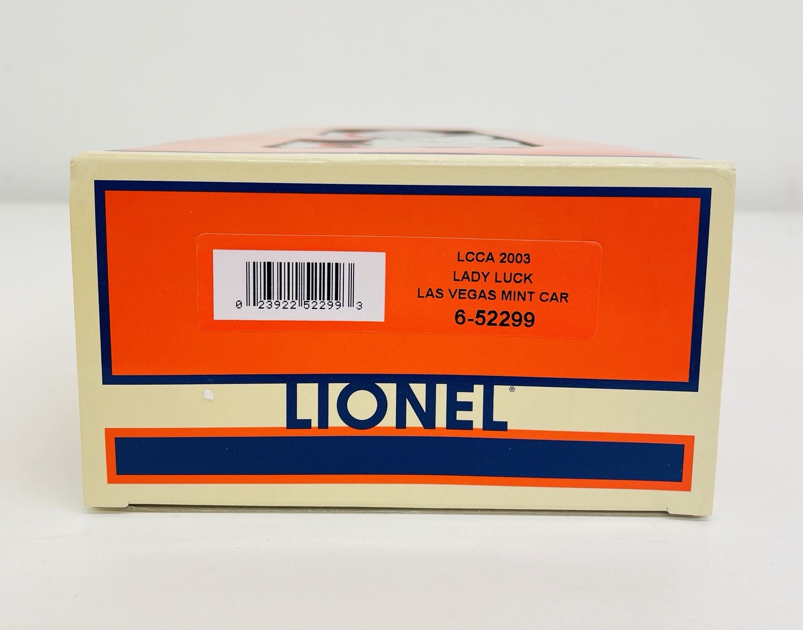 Lionel 2003 LCCA Lady Luck Las Vegas Mint Car 6-52299 New