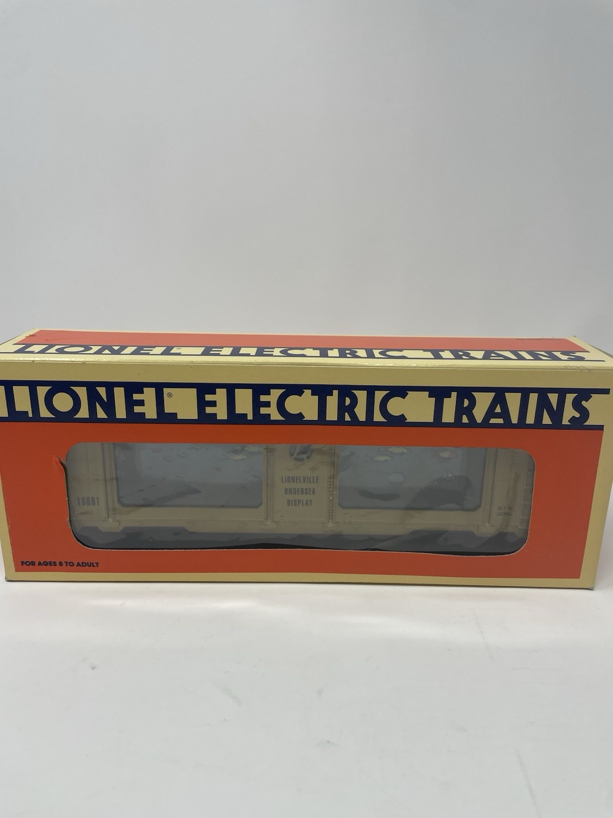 Lionel O scale Animated Illuminated Aquarium Car 1995 #6-16681 USA 1995 NOS