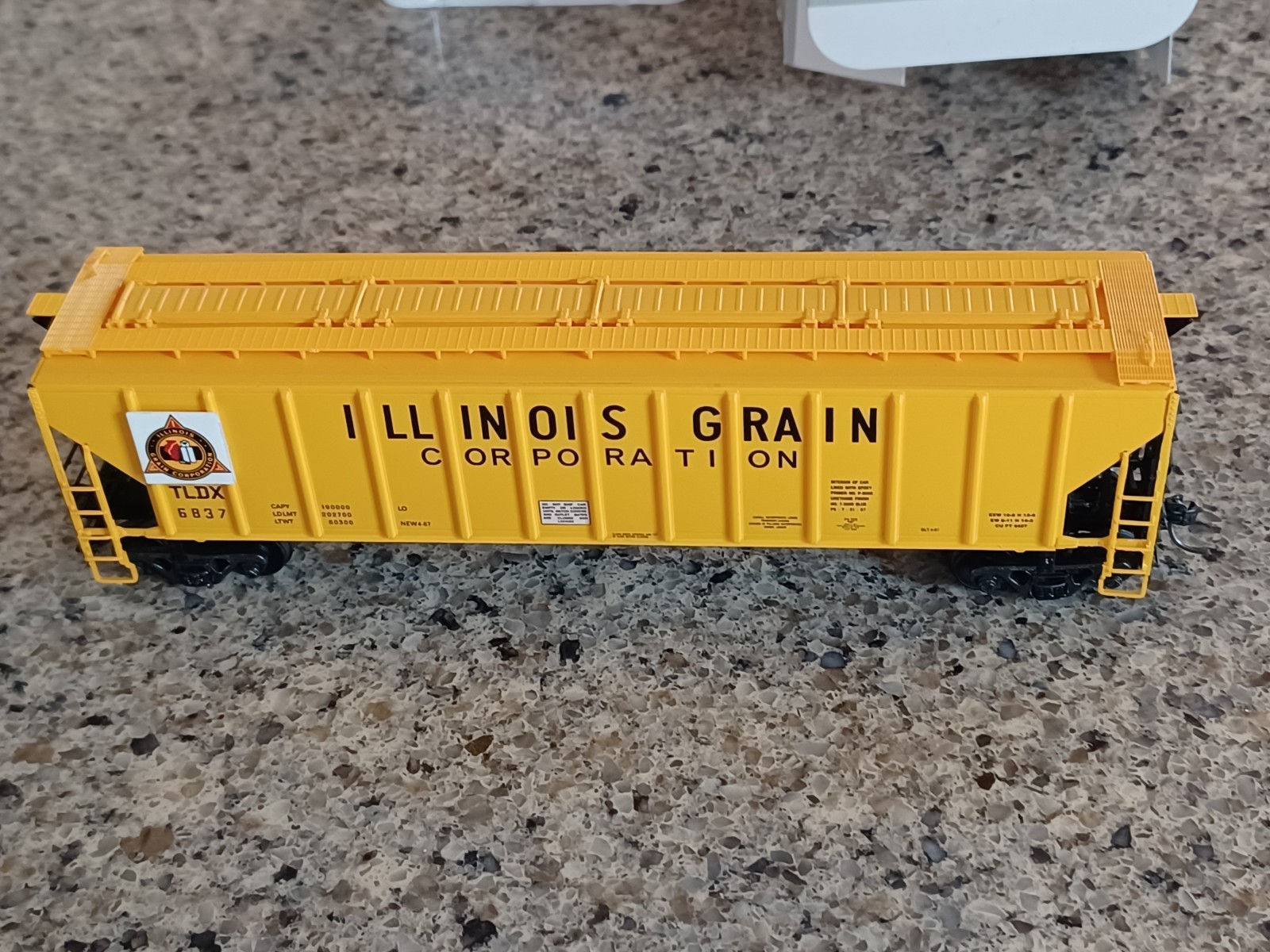 PROTO 2000-HO-4427 PS-2CD-HIGH SIDE COVERED HOPPER-ASSEMBLED-TLDX-IL-#6837-21372
