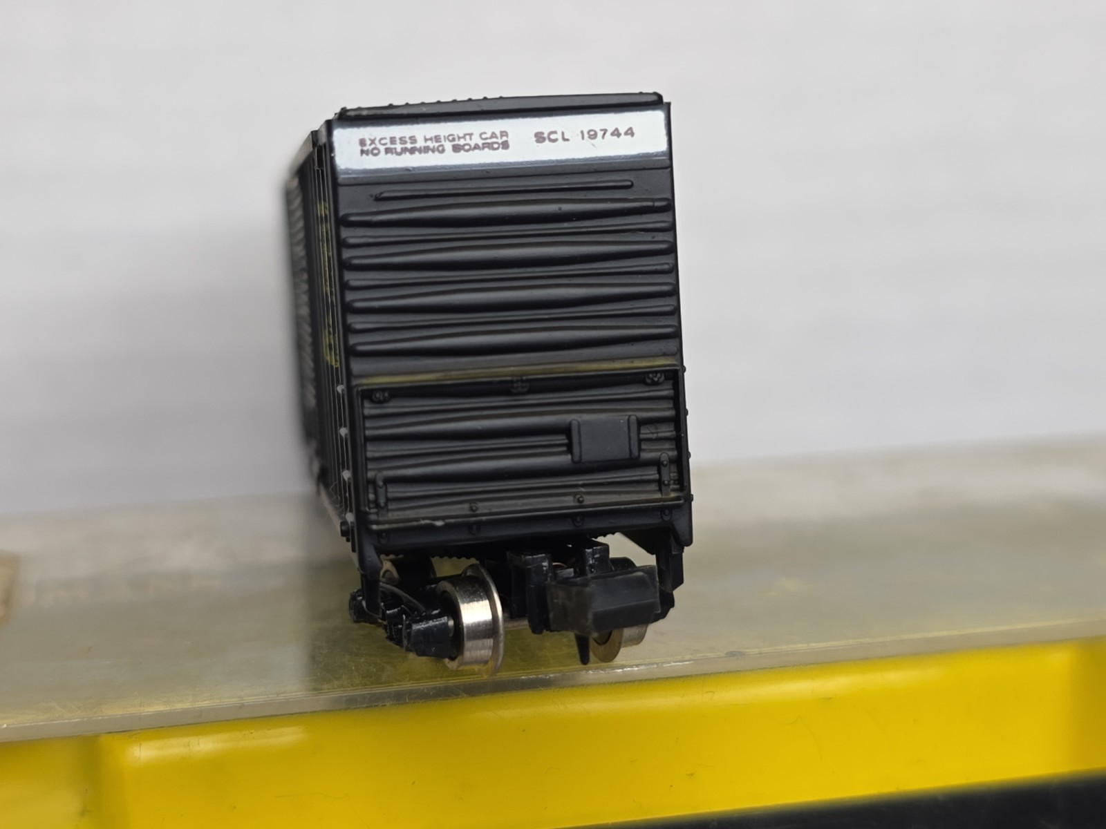 Bachmann N Scale 5144 Seaboard Coast Lines 51′ Hi-Cube Boxcar SCL 19744 VG/Box
