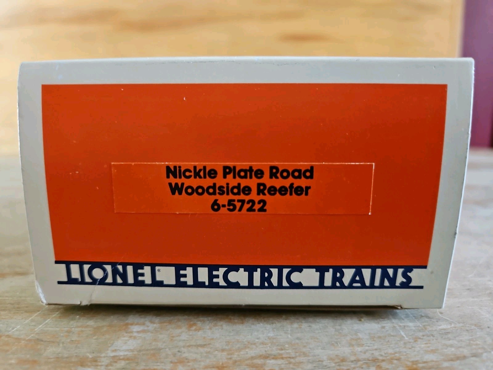 LIONEL #6-5722 Nickel Plate Road Woodside Reefer NEW IN BOX NOS