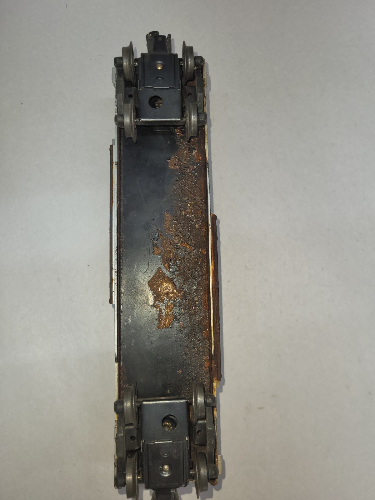 Lionel 6464-1 Western Pacific Boxcar Silver Postwar O gauge
