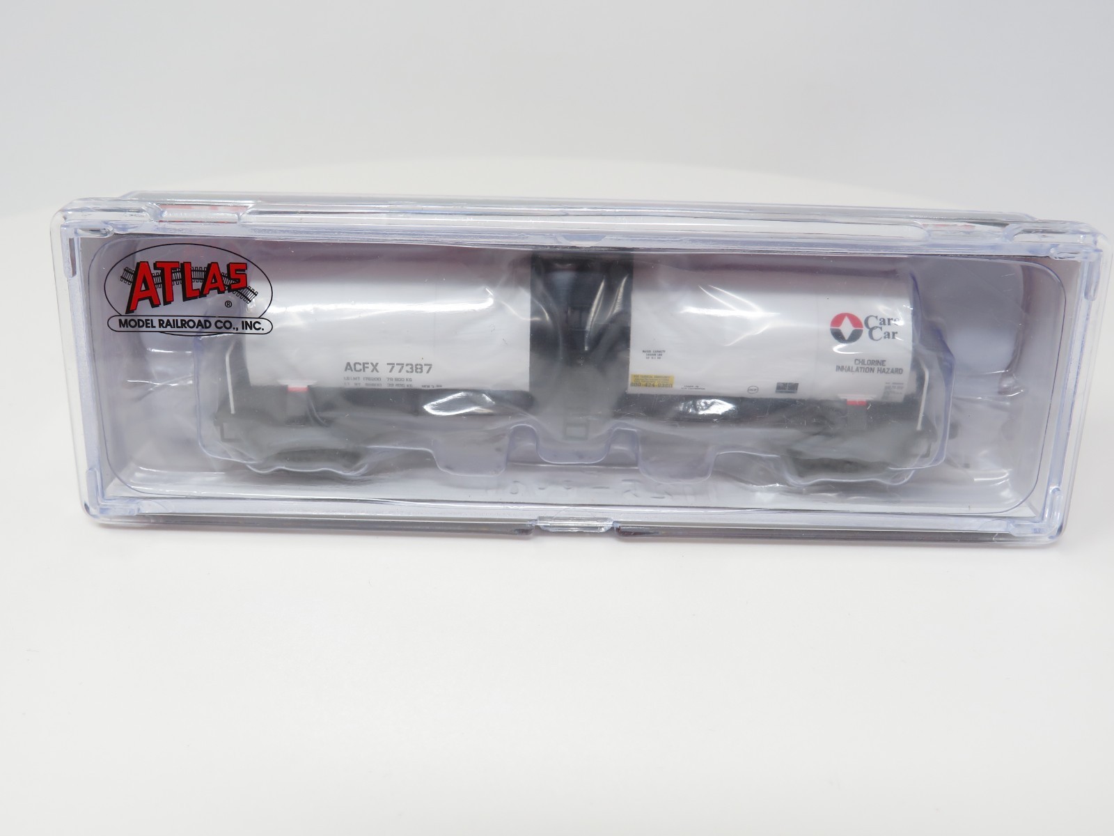 Atlas N 50006895 Olin Corp Care Car ACFX ACF 17,360 Gallon Insulated Tank Car