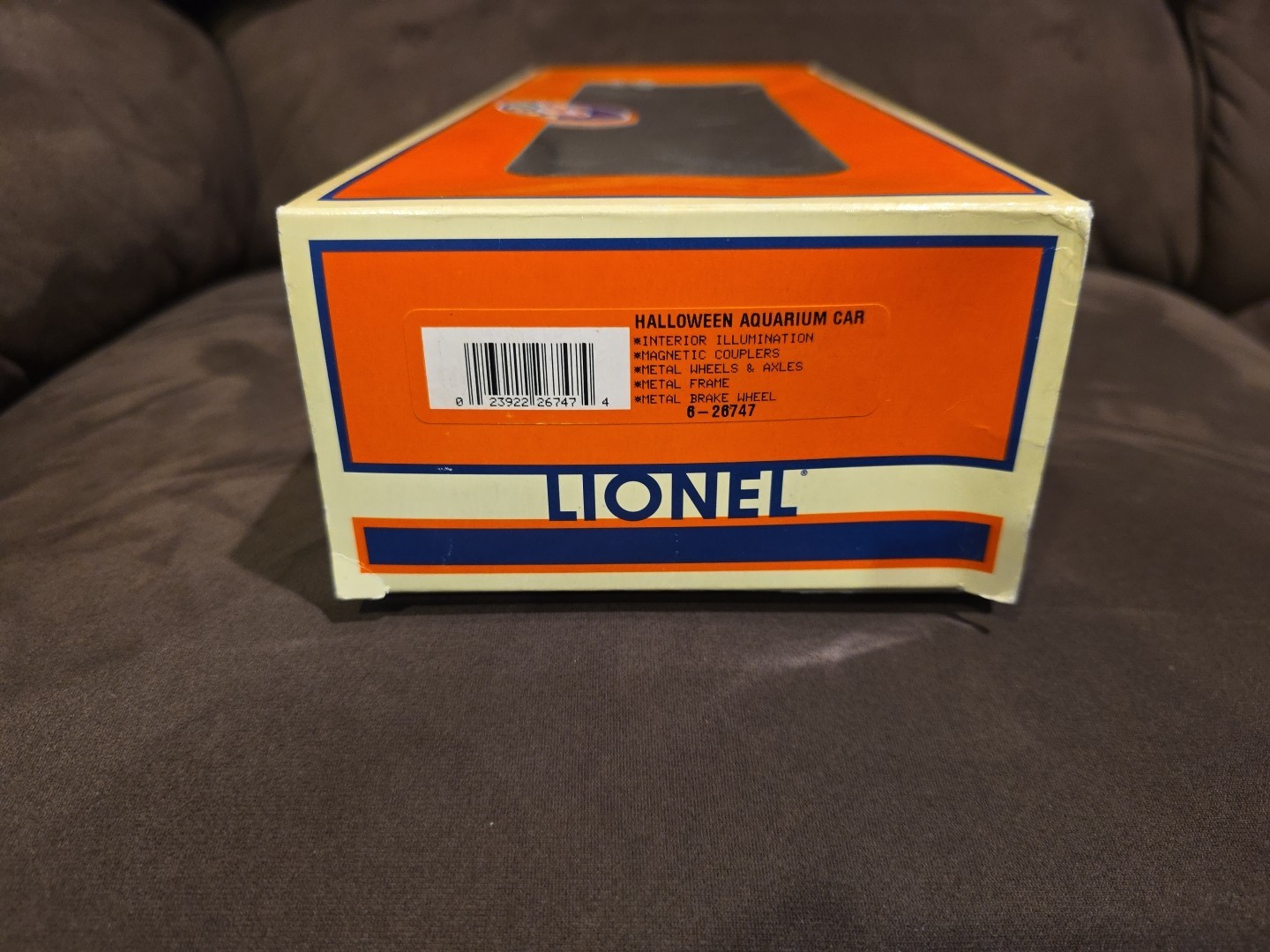LIONEL HALLOWEEN AQUARIUM CAR ITEM #6-26747 NEW LIGHTED BATS HAUNTED HOUSE
