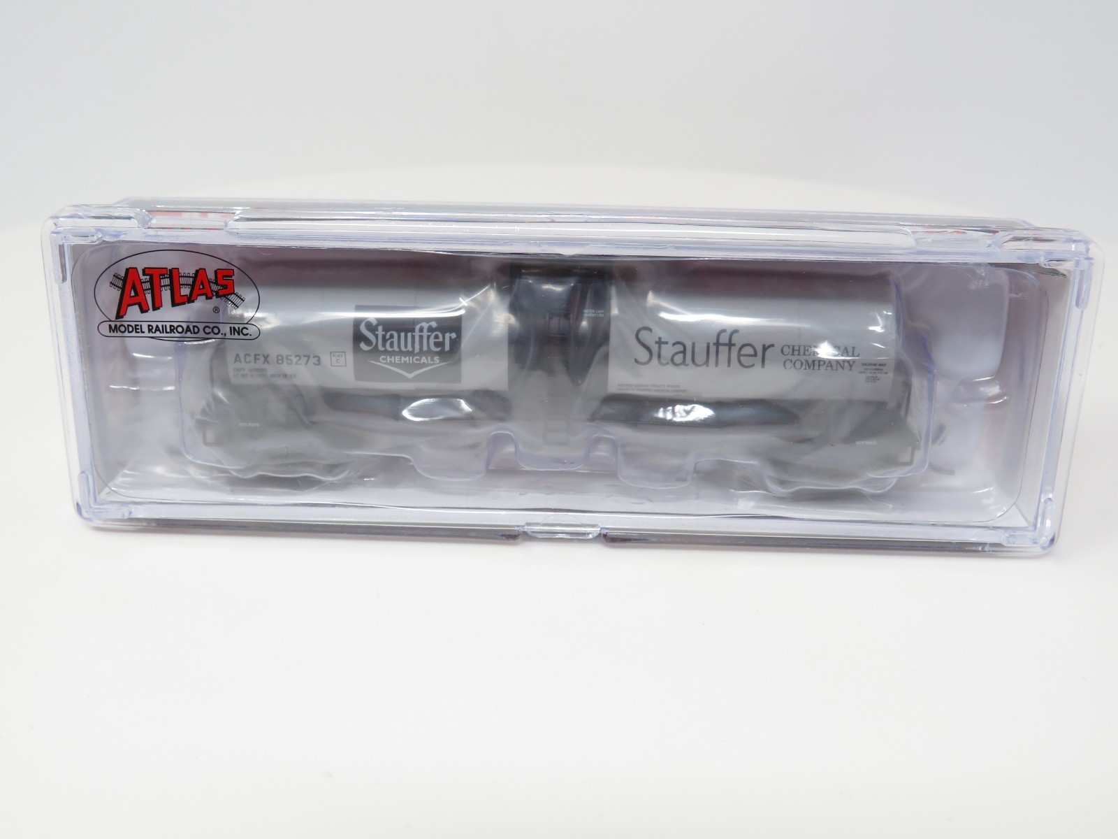 Atlas N 50006907 Stauffer Chemical ACFX ACF 17,360 Gallon Insulated Tank Car
