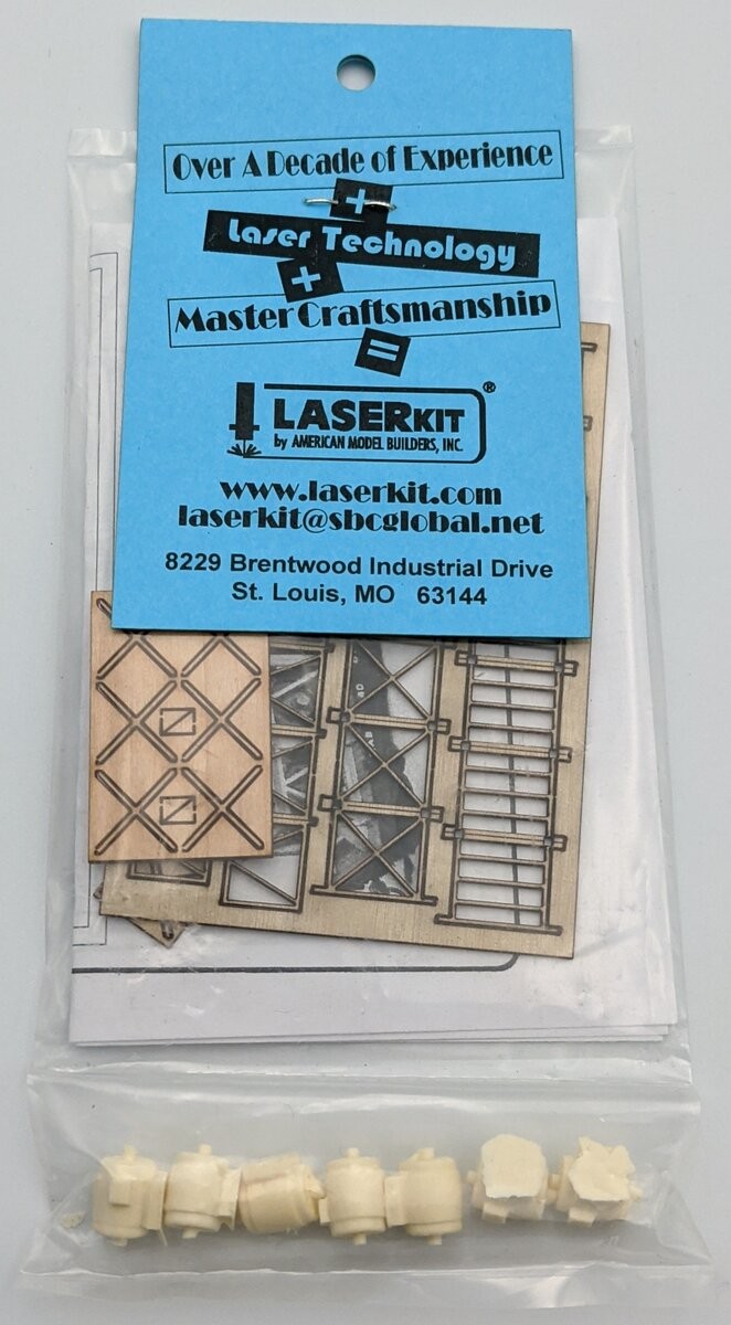 American Model Builders 519 N Generator Flatcar Load Kit