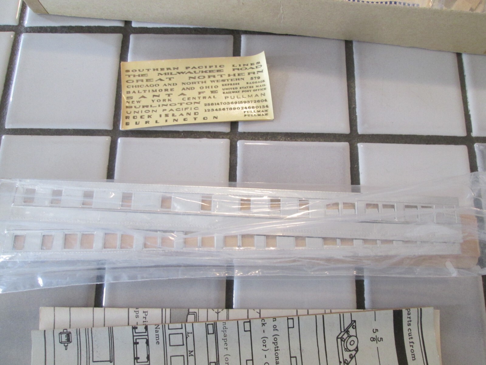 walthers wood/metal passenger car HO SCALE