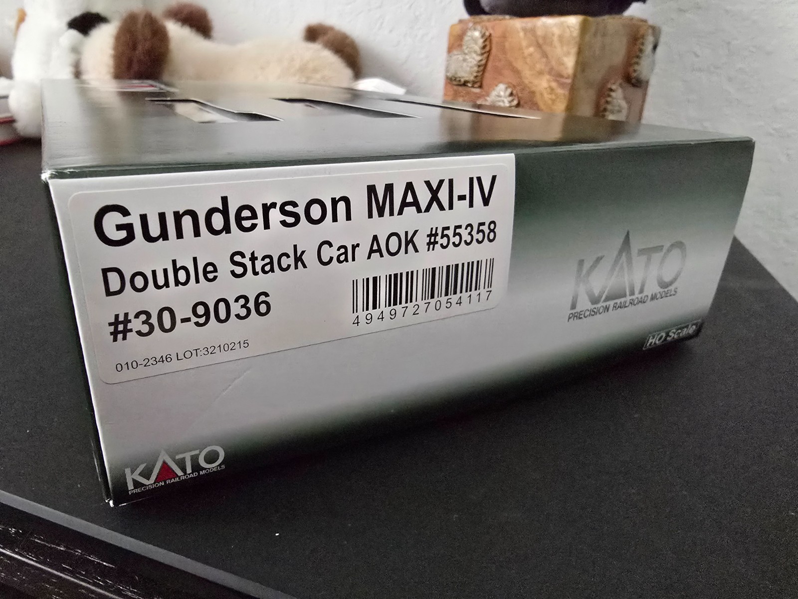 Kato HO Gunderson Maxi IV Well Cars AOK #55358 Kadee #120 #30-9036