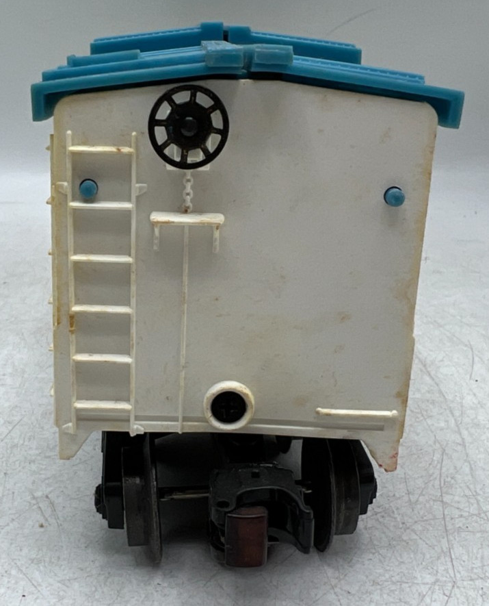 Lionel O Train Car 3665 US Air Force Minuteman Missile Boxcar Teal Roof *Read*