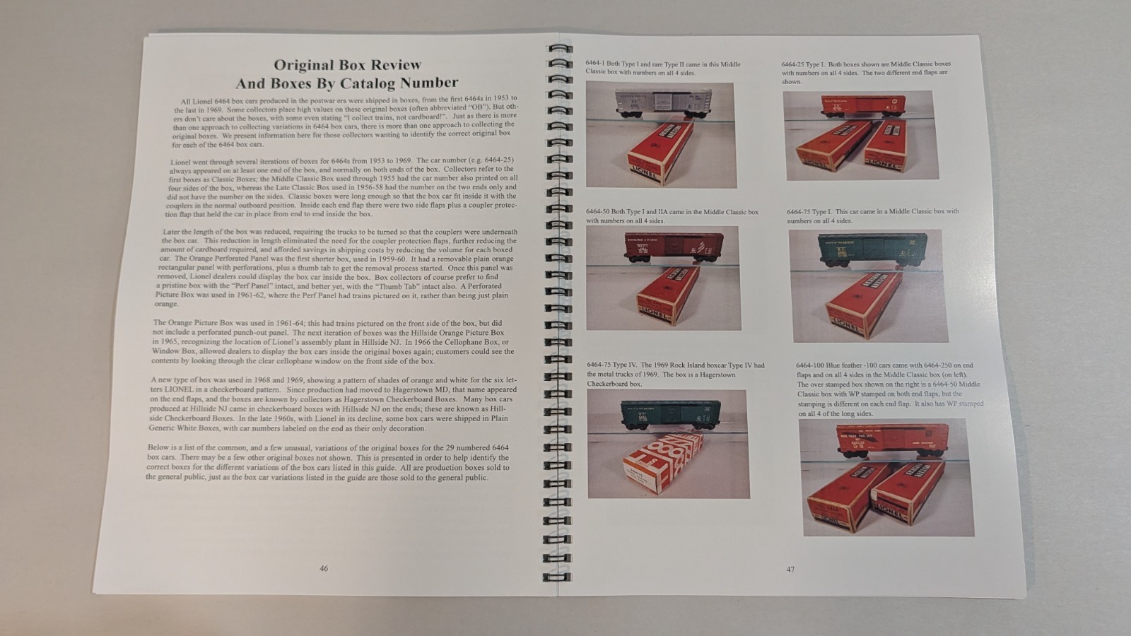 “EVERYONE LOVES BOXCARS” REFERENCE GUIDE VOL 3 BY T. KLAASSEN – SPIRAL ……TK