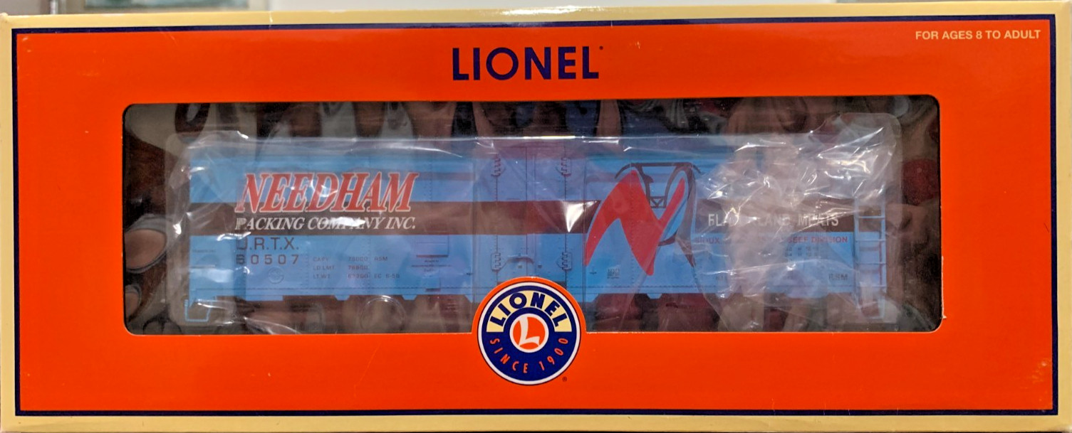 Lionel 6-17353 Needham Packing Steel-Sided Reefer #60507 O Scale 1/48 NOS