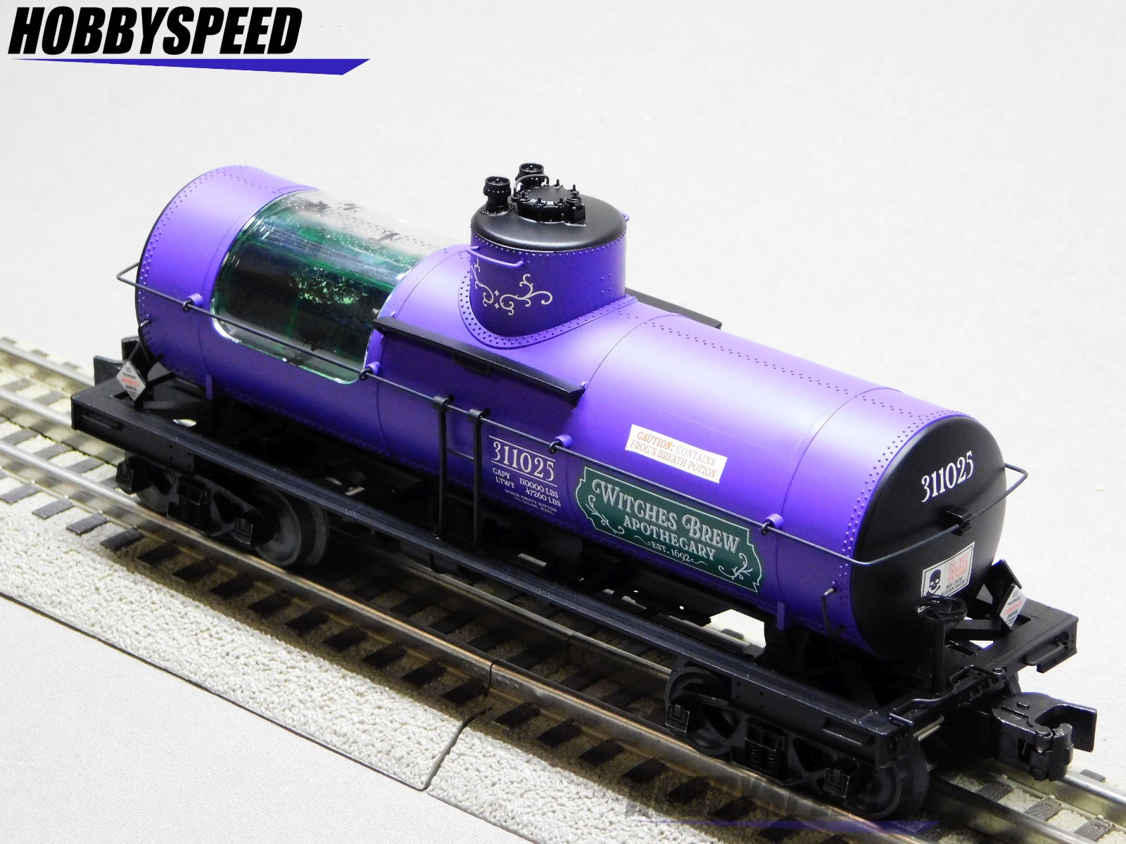 LIONEL HALLOWEEN WITCHES BREW 8K GALLON TANK CAR O GAUGE train car 2526280 NEW