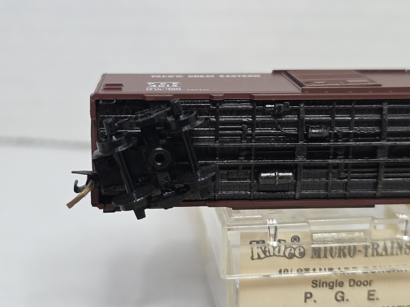 MTL 20970 Pacific Great Eastern PGE 4012 40′ Boxcar Micro Trains N Scale LNIB (B