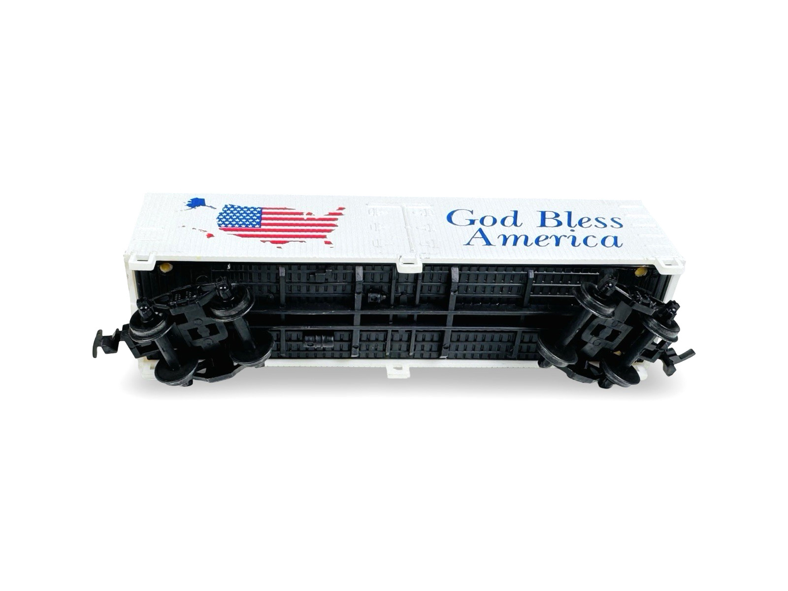 Life-Like United States of America Patriotic 4-Car Boxcar and Reefer Set