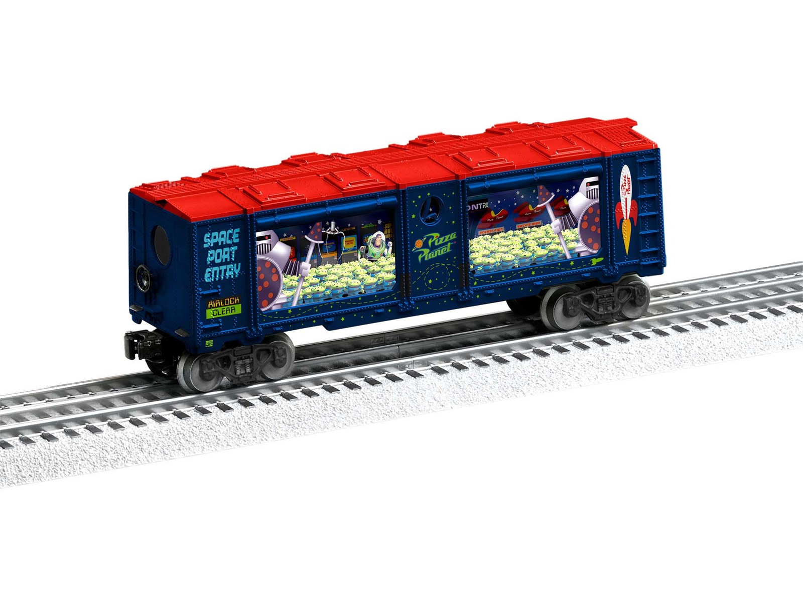 Lionel 2028570 O Pizza Planet Disney Aquarium Car LN/Box
