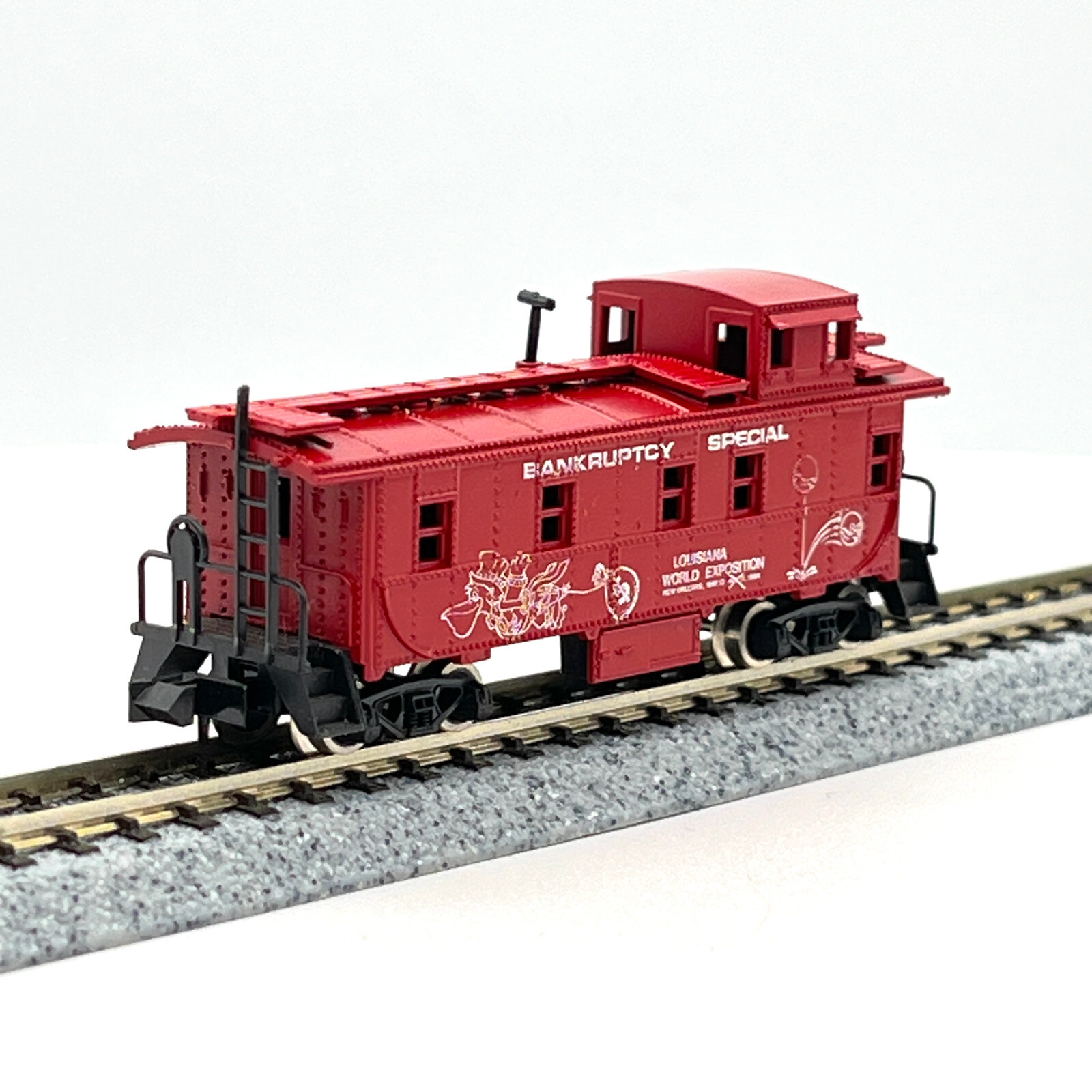Ak-Sar-Ben N Scale 8408 Bankruptcy Special 1984 Louisiana World Expo Caboose