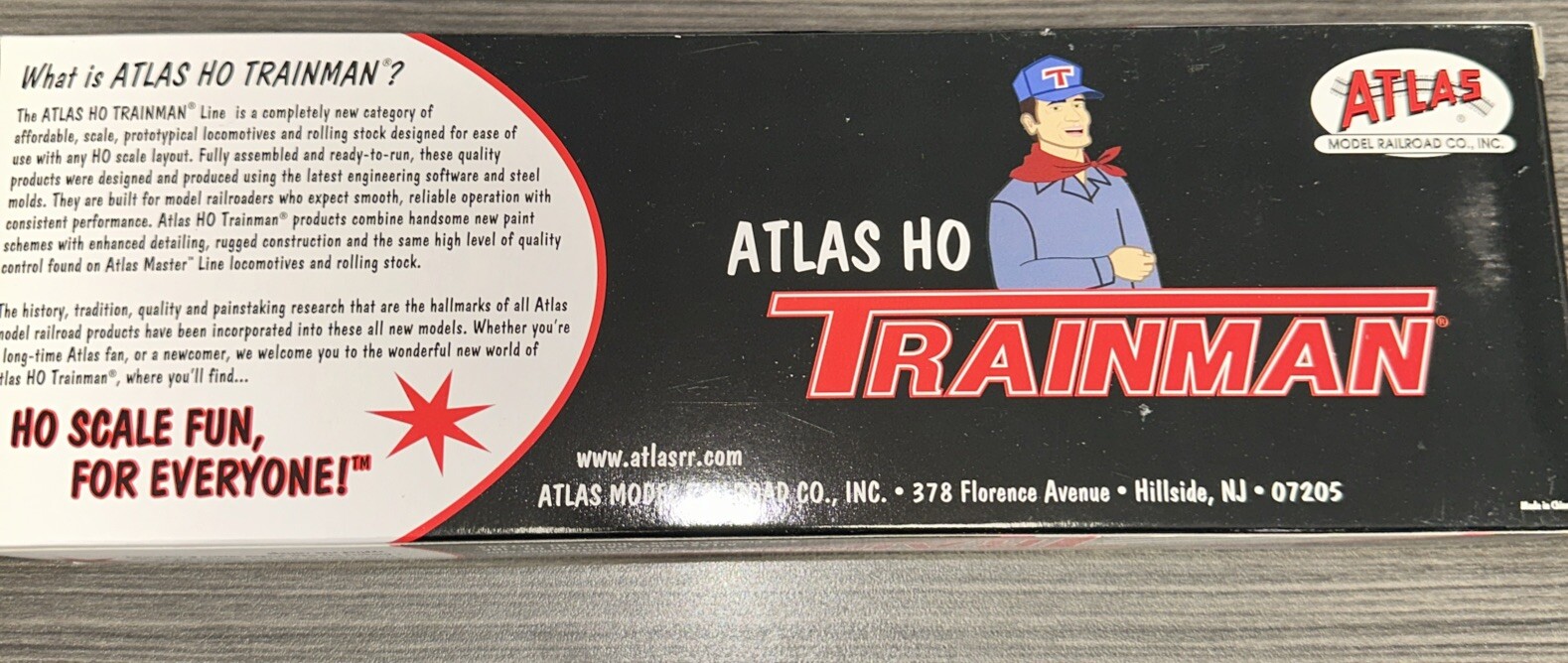 ATLAS Trainman HO RTR #20000971 AAR 70-Ton 9-Panel Hopper Reading NIB
