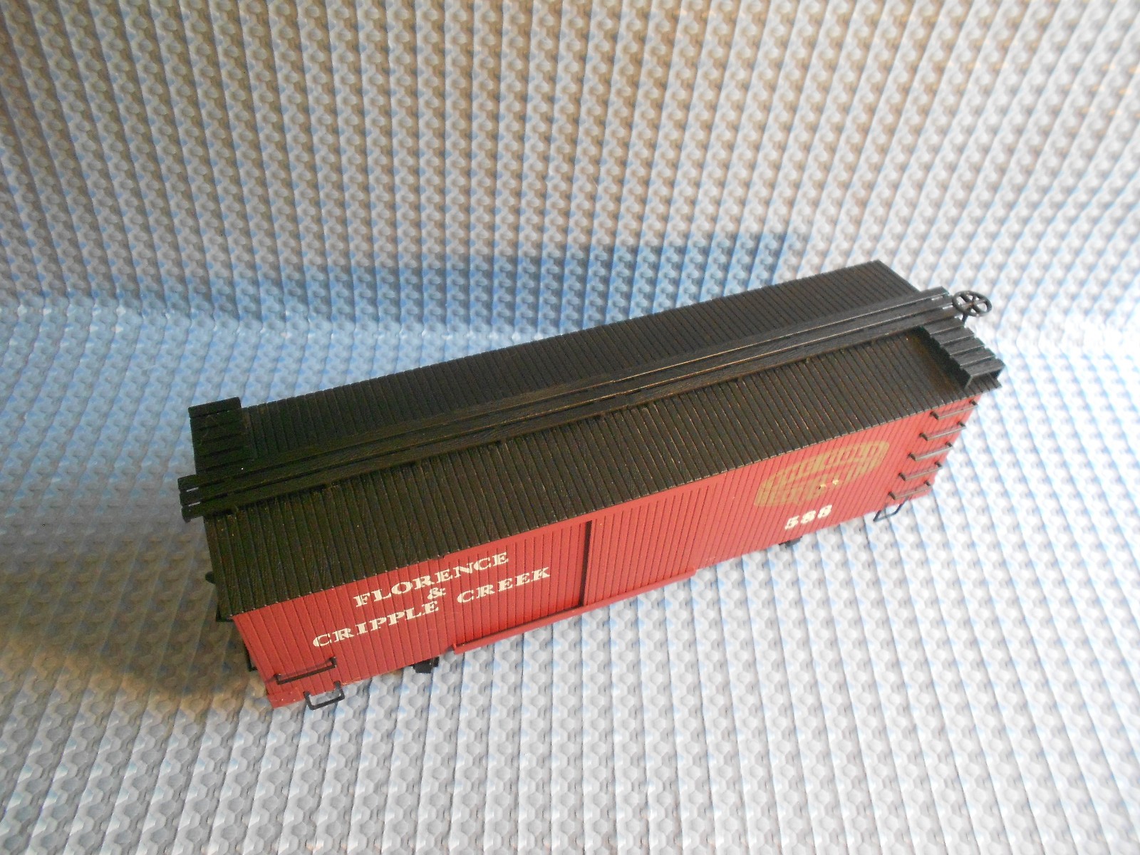BACHMANN FLORENCE & CRIPPLE CREEK THE GOLD BELT LINE #588 G Scale Box Car #588