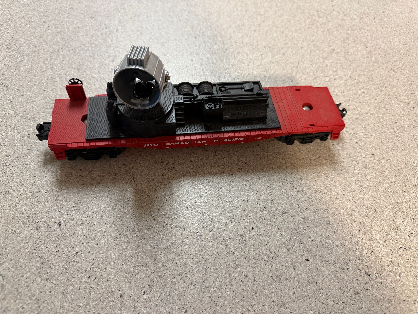 Lionel 36842 Canadian Pacific CP Operating Searchlight Car O/027 gauge 2007.