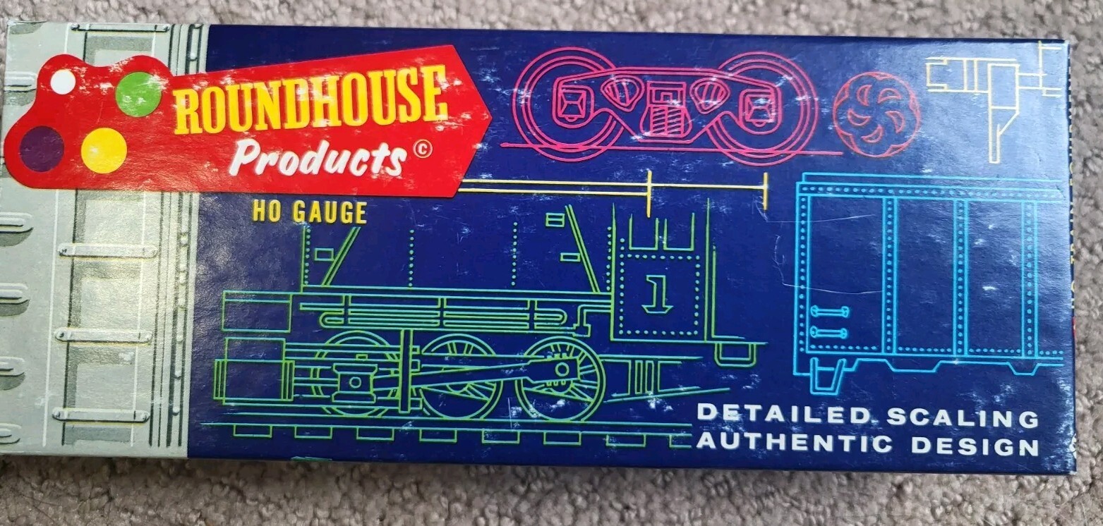 Roundhouse #1065 HO Scale Built 40′ Box Car Pacific Great Eastern PGE