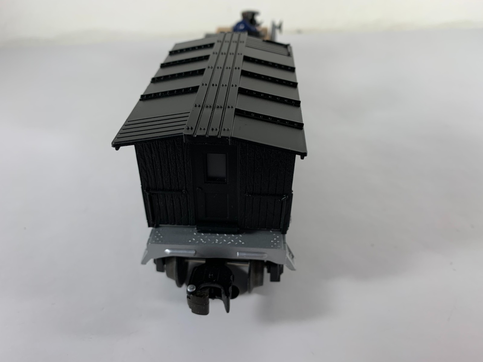 LIONEL 6-26707, LIONEL STEEL OPERATING WELDING FLAT CAR, OB (2000)