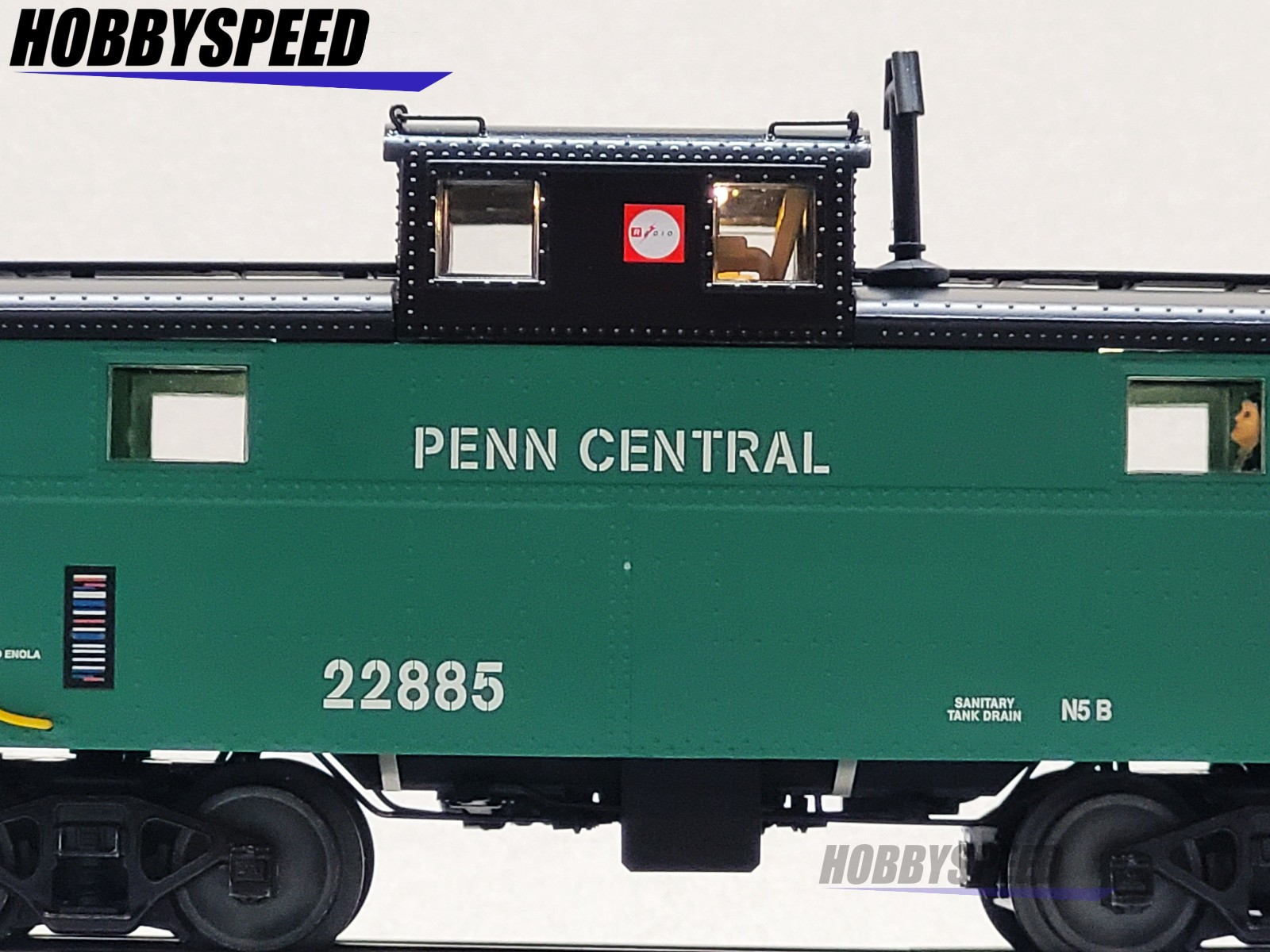 LIONEL VISION PENN CENTRAL N5 CABIN CAR #22885 O GAUGE caboose train 2526100 NEW