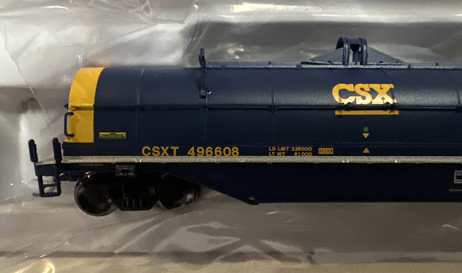 Atlas N Scale CSX 42′ Coil Steel Car #496608