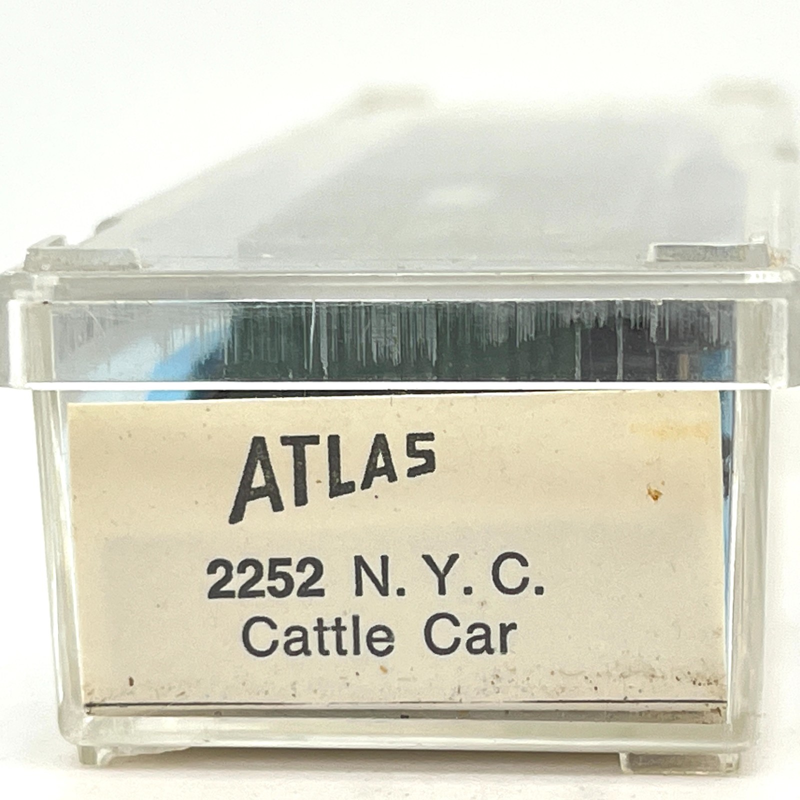 Atlas N Scale 2252 New York Central Despatch Stock Cattle Car NISX 5407