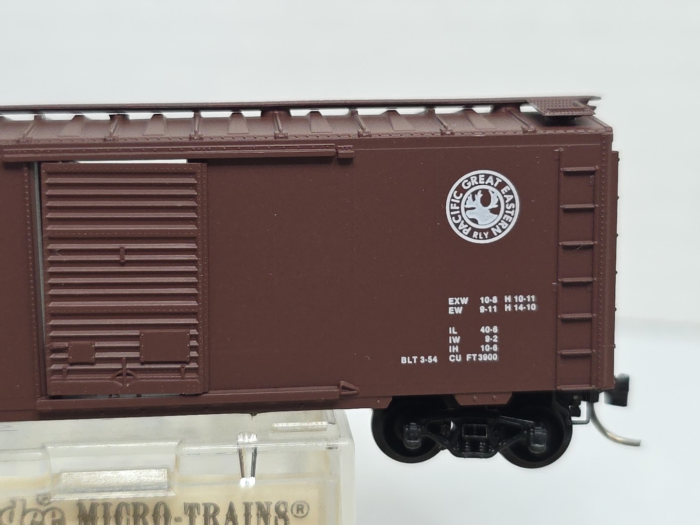 MTL 20970 Pacific Great Eastern PGE 4012 40′ Boxcar Micro Trains N Scale LNIB (I