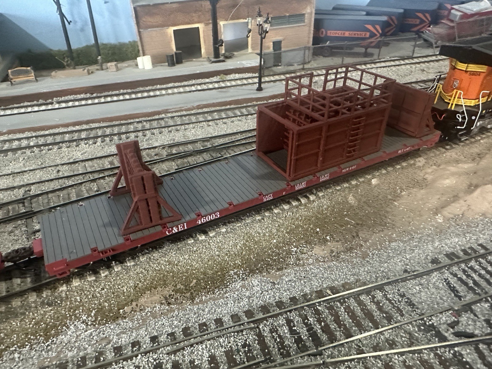 HO Scale ~ Ribbon Rail ~ Tunnel Car parts and Safety Stop