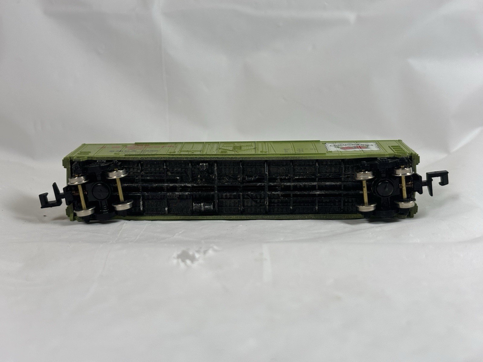 Vintage N Scale CON -COR Smucker’s Grain Boxcar 1681-E Japan