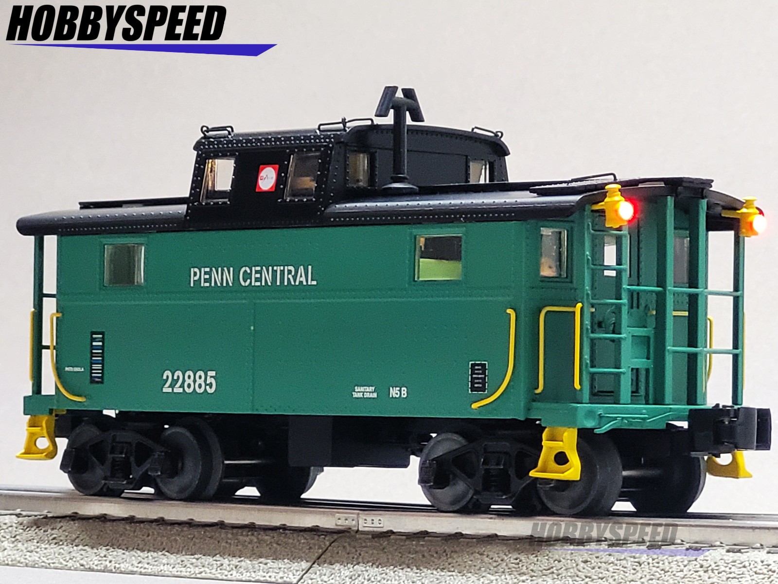 LIONEL VISION PENN CENTRAL N5 CABIN CAR #22885 O GAUGE caboose train 2526100 NEW