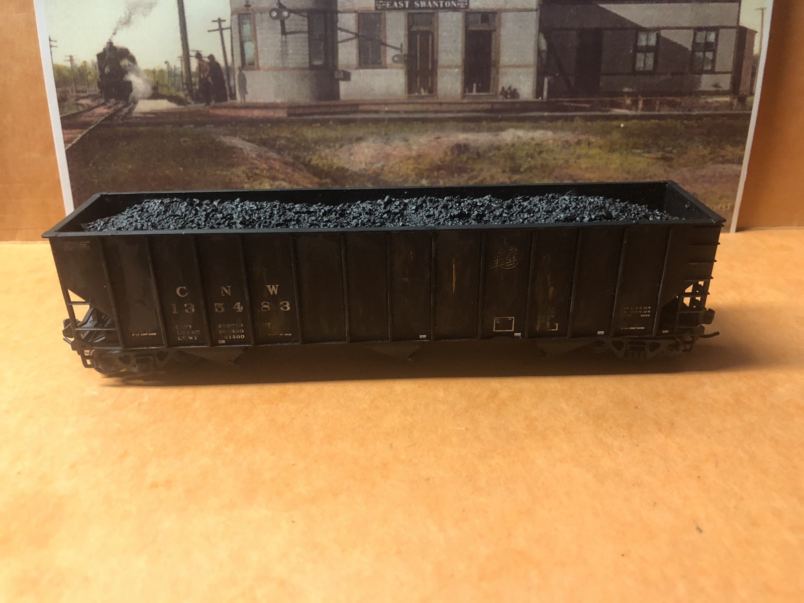 HO TRAIN WESTERFIELD Lot of 2 Pressed Steel Hopper & 1 unbuilt Hopper Lot#11117